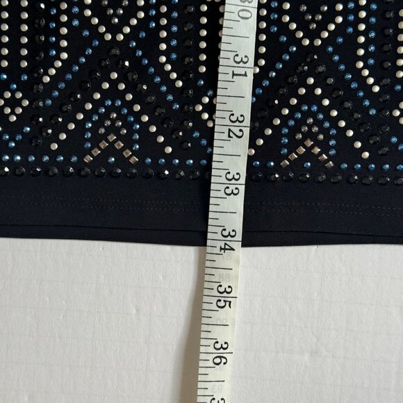 White House Black Market Stretch 3/4 Sleeve Lined Shift Dress Women's XS EUC - Picture 11 of 11